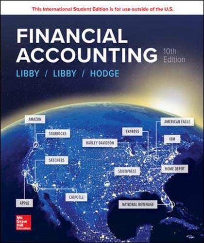 Financial Accounting [Paperback] 10e by Robert Libby - Smiling Bookstore