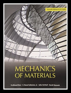 Mechanics of Materials (in SI Units) [Paperback] 7e by Ferdinand Beer - Smiling Bookstore