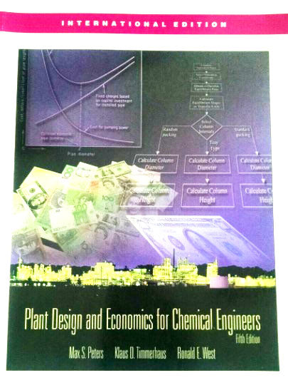 Plant Design and Economics for Chemical Engineers (Int'l Ed) [Paperback] 5e by Peters - Smiling Bookstore